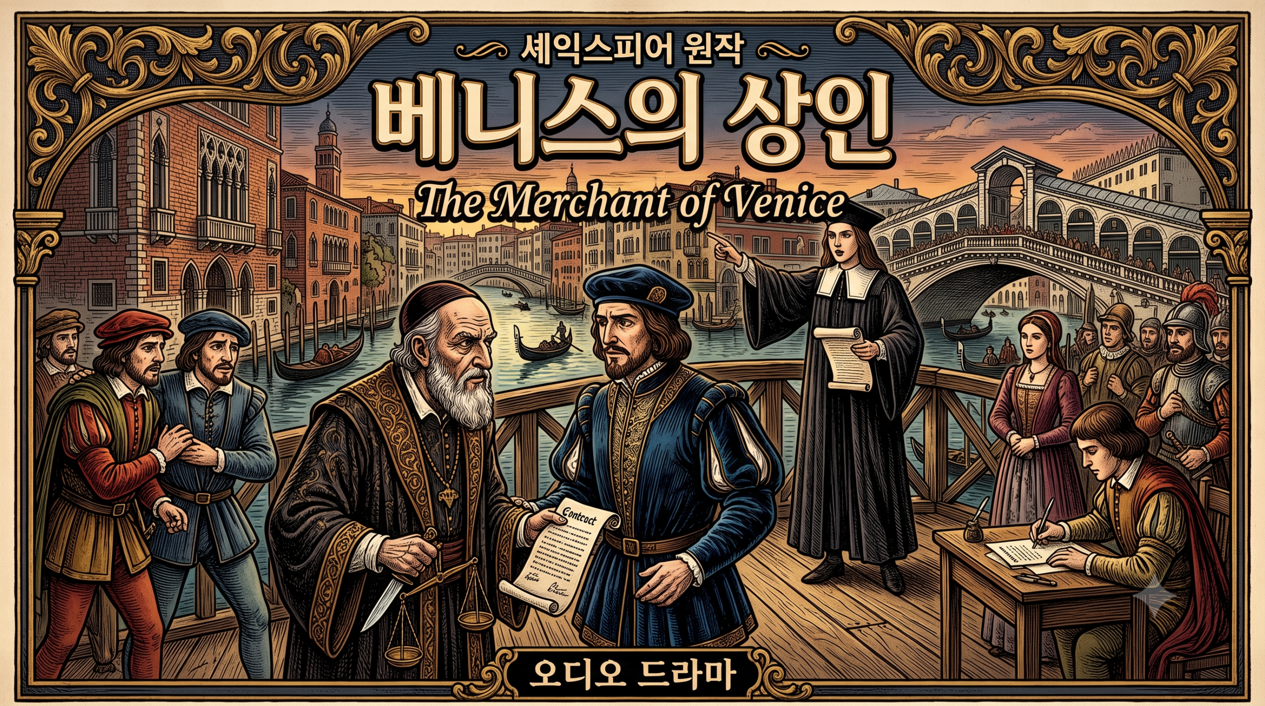 베니스의 상인 오디오 드라마 대표 이미지